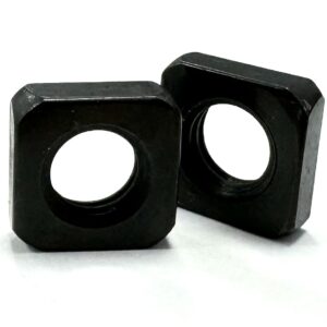 Square Nuts - BLACK Stainless Steel A2 DIN 562