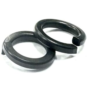 Square Section Spring Washers - BLACK Stainless Steel A2