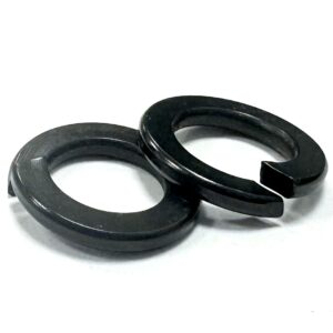 Rectangular Section Spring Washers - BLACK Stainless Steel A2