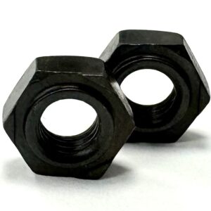Hexagon Weld Nuts - BLACK Stainless Steel A2