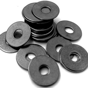 Repair Penny Washers - BLACK Stainless Steel A2