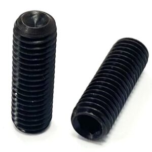 Socket Setscrews Cup Point - BLACK A2 Stainless Steel