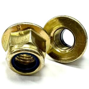 Flange Nyloc Nuts - Metric YZP DIN 6926