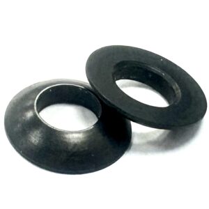 Spherical Washers (Type C) BLACK Stainless Steel A2