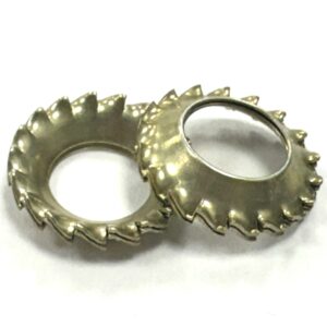 External Serrated Countersunk Lock Washers - YZP DIN 6798V