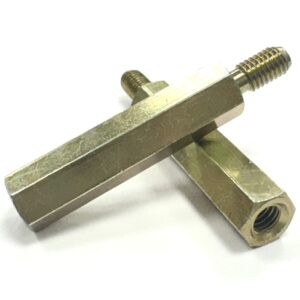 Standoff Reducer Free cutting Steel Yellow Zinc Plated