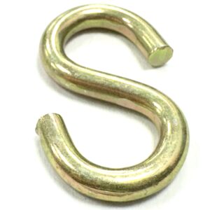S-Hook Steel Yellow Zinc Plated