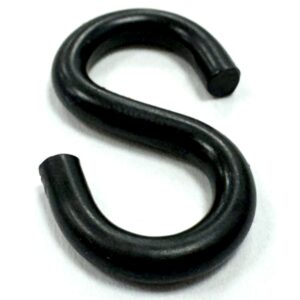 S-Hook Steel Black Passivated