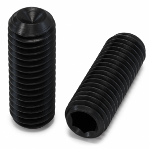 Socket Setscrews Cup Point - BLACK A4 Stainless