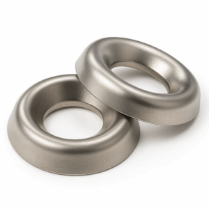 Screw Cup Washer - Brass Nickel Plated