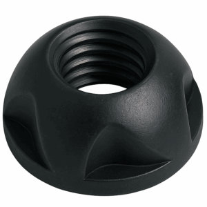 BLACK Stainless Steel A2 Kinmar Removable Nut