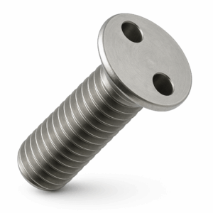 2-Hole-Security Machine Screws - Snake Eye Countersunk