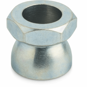 Tamper proof Shear Nuts BLUE Passivated Zinc Plated