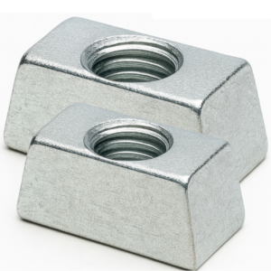 Wedge/Vee Nuts BLUE Passivated Zinc Plated