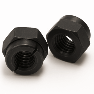 Aerotight Locking Nuts - BLACK Stainless Steel A1