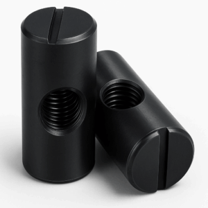 Cross Dowel Nut - Black