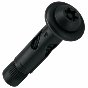 Pin Torx Button Head Security Sleeve Anchor - BLACK Stainless