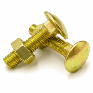 Carriage Bolts - Steel Yellow
