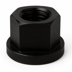 Hexagon Collar Nut BLACK Stainless Steel
