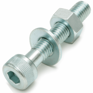 M2 Assembled Socket Cap Screws BLUE Passivated Zinc Plated