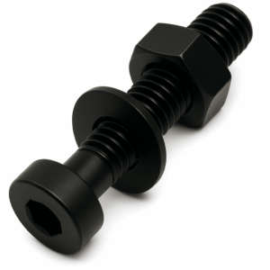 Assembled Low Head Socket Cap Screws - High Tensile Self Colour