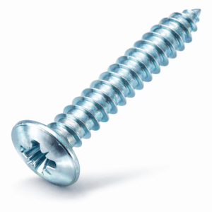 Pozi Flange Head Self Tapping Screws - BZP