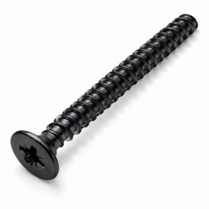 Pozi CSK Self Tapping Screws Blunt Type F(B) - BLACK A2 Stainless