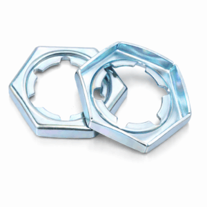 Self Locking Counter Nuts Bright Zinc Plated DIN 7967