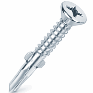 Countersunk Wing Screws - Heavy Gauge Steel