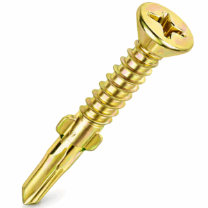 Countersunk Wing Screws - Heavy Gauge Steel YZP