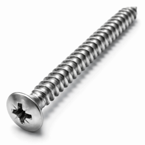Pozi Raised CSK Self Tapping Screws - Stainless Steel A2