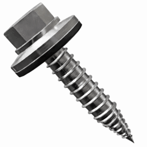 Low Profile Hex Head Sharp Point Tek Screws Stainless Steel A2