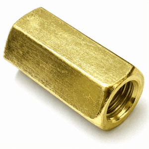 Brass Hexagon connection nut