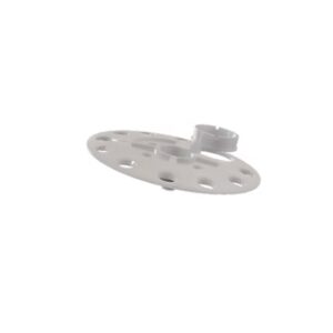 Insulation Retaining Washer Plastic Anchor White/Black