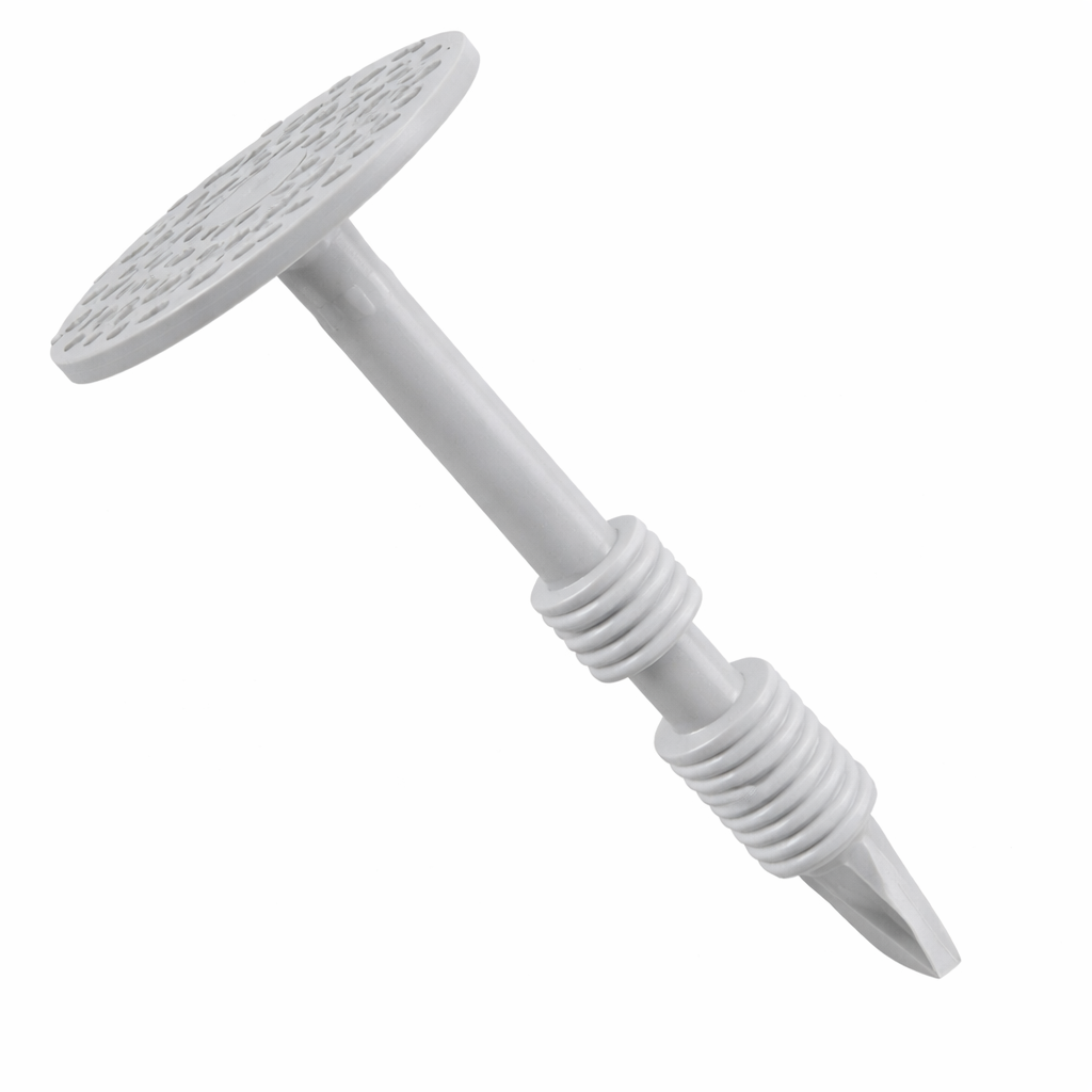 Evolution 90mm Panel-Fix Insulation Fixing EVPF90 in Thermoplastic Polymer White