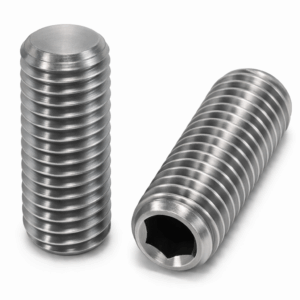 Socket Setscrews Flat Point - A2 Stainless Steel