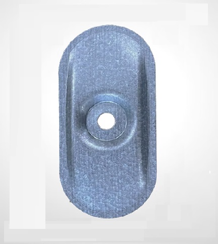 Evolution 82mm Oval Galvanised Stress Plates SP082