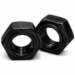 Hexagon Weld Nuts - BLACK Stainless Steel A2