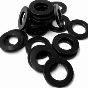 Nylon Form A Washers Natural (Black)