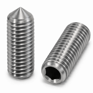 M2 Socket Set Screw Cone Point Grub A2 Stainless Steel