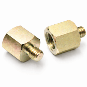 Thread Reducer Nut -Yellow Zinc Plated