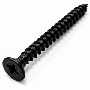 BLACK Stainless Steel Chipboard Screws