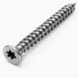 3mm Torx Countersunk Chipboard Screws – Stainless Steel A2