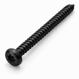 Torx Pan Self Tapping Screws - BLACK A2 Stainless Steel