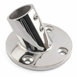 60 Degree Round Base - Marine A4 Stainless Steel