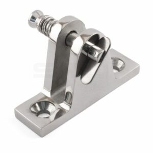Deck Hinge with Removable Pin - Marine A4 Stainless Steel