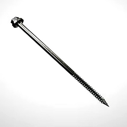 Evolution 6.3 x 150mm Woodmaster Stainless Structural Decking Screw A2SDSFHC150 A2 Stainless Steel