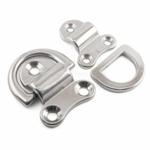 Folding Pad Eye - Marine A4 Stainless Steel