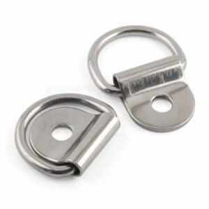 D Ring With Pad Eye - Marine A4 Stainless Steel