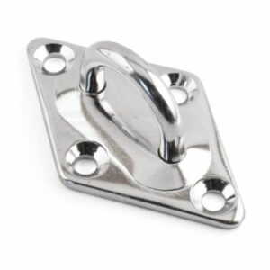 Diamond Eye Plates - Marine A4 Stainless Steel